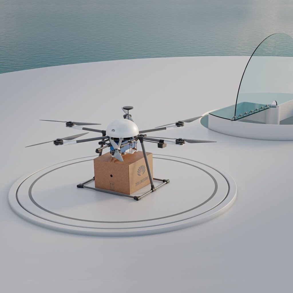 High-Tech Eco Home That Floats on Water Comes With a Custom Drone